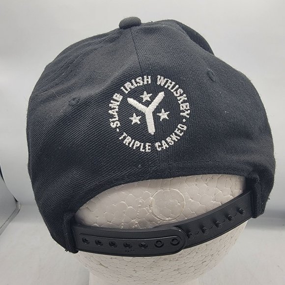 Slane Irish Whiskey Adults Hat Cap Black Adjustable Comfort Casual Outdoors - Picture 3 of 9